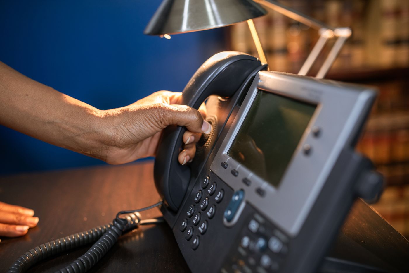 Business IP desk phone